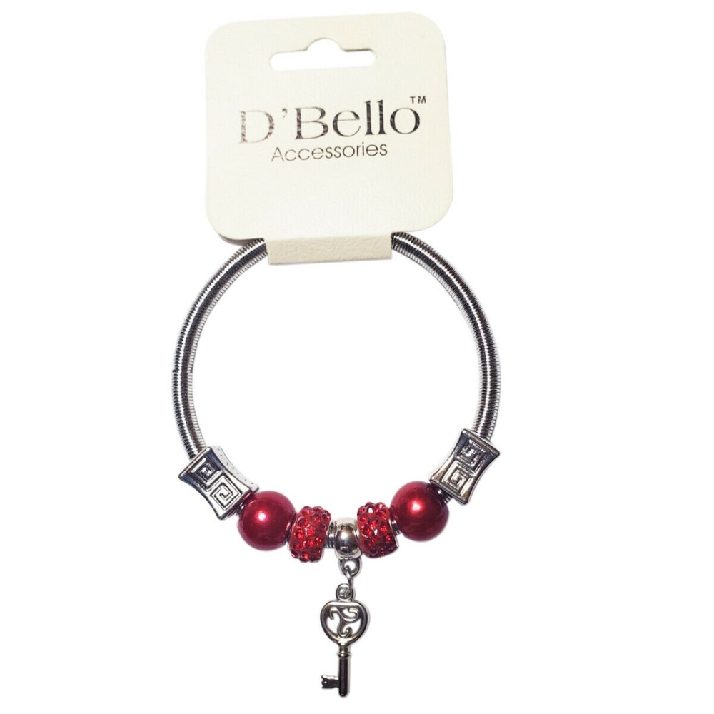 D' BELLO WOMEN'S SILVER BRACELET